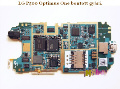Bontott alaplap: LG P500 Optimus One